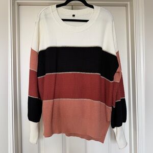 Colorblock Women's Sweater